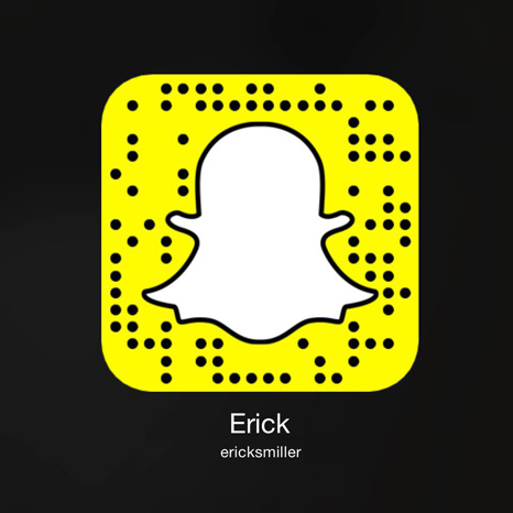 Erick Miller on snapchat